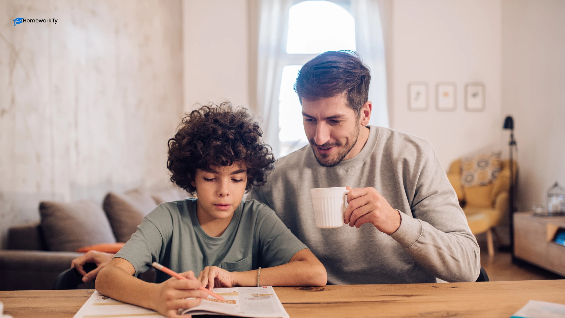 Father Help in Homework
