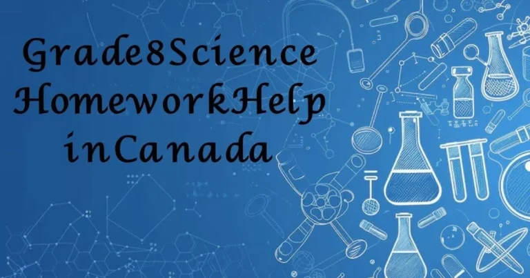 Grade 8 Science Homework Help