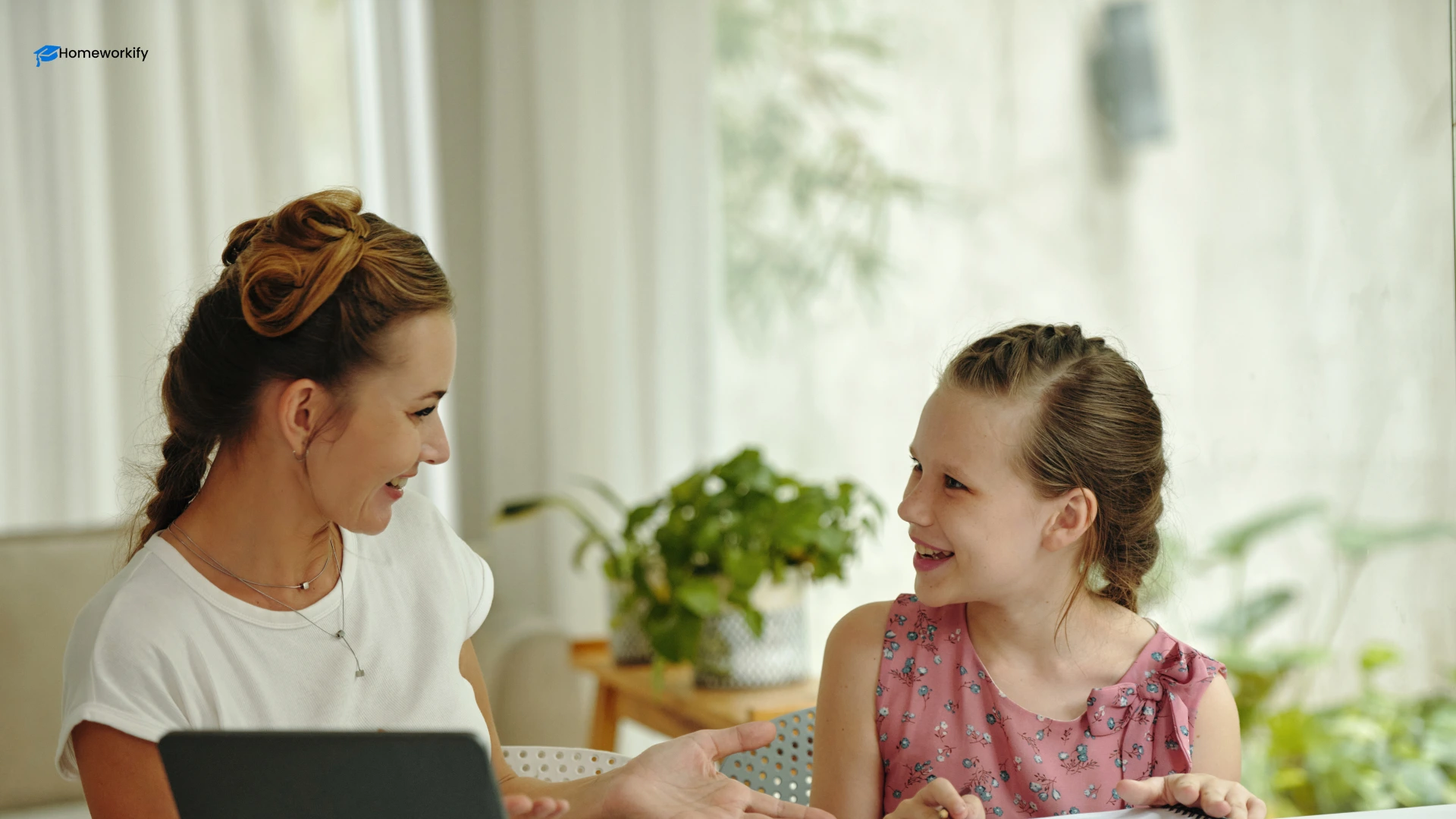 Mother Help in Homework