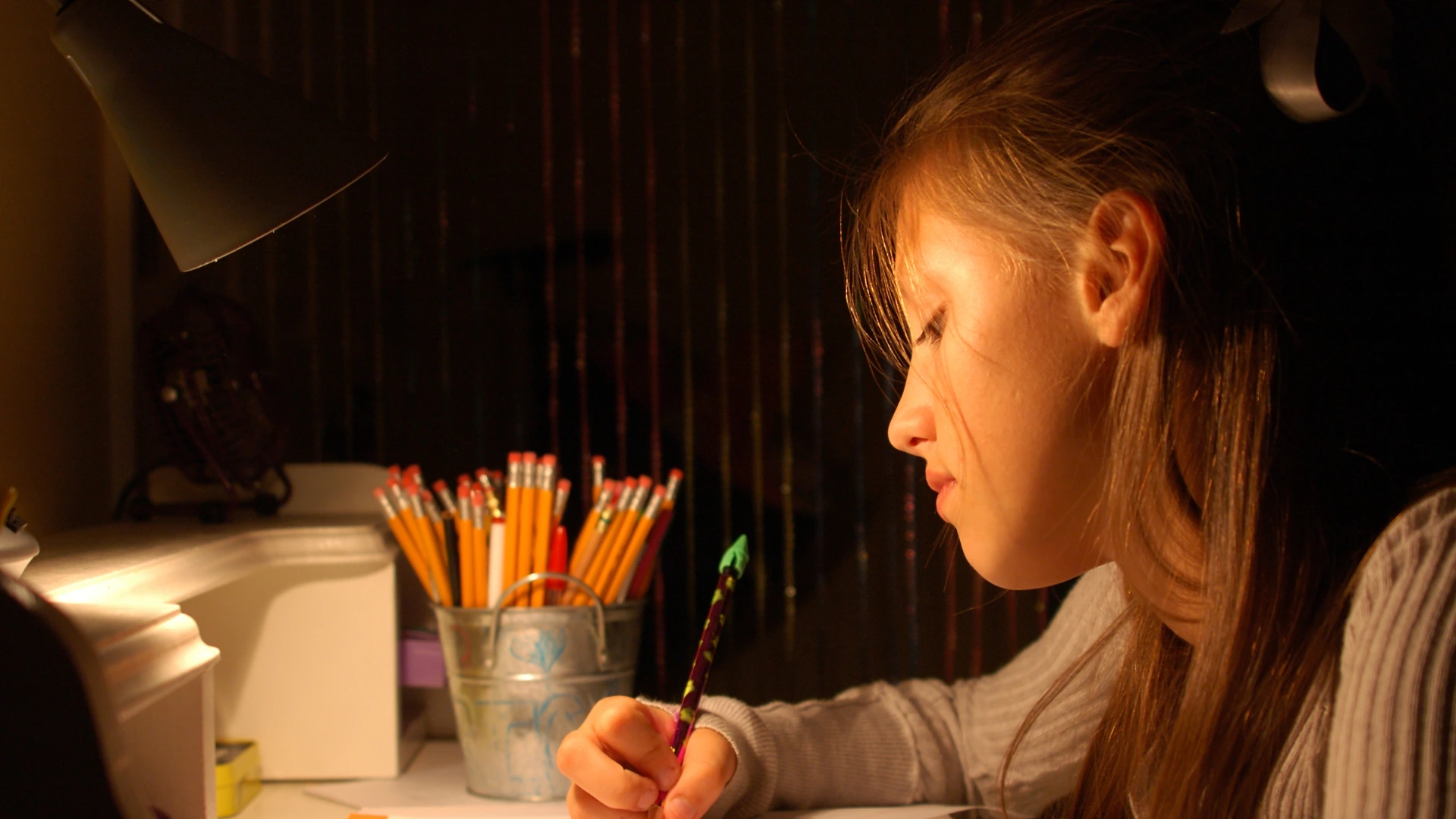 Late night homework