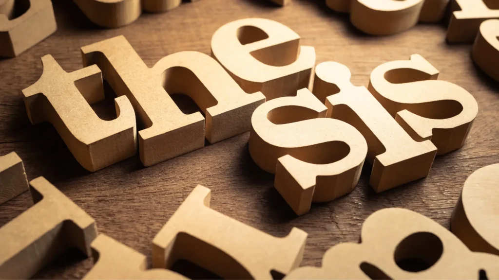Writing a Thesis without losing your mind