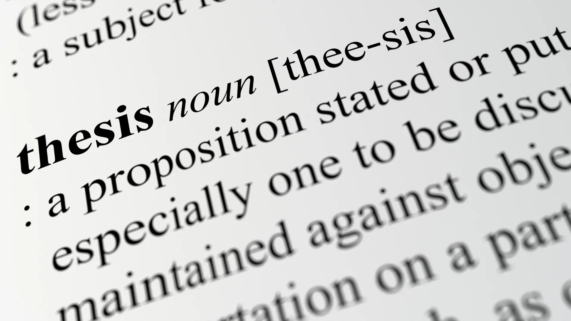 thesis details